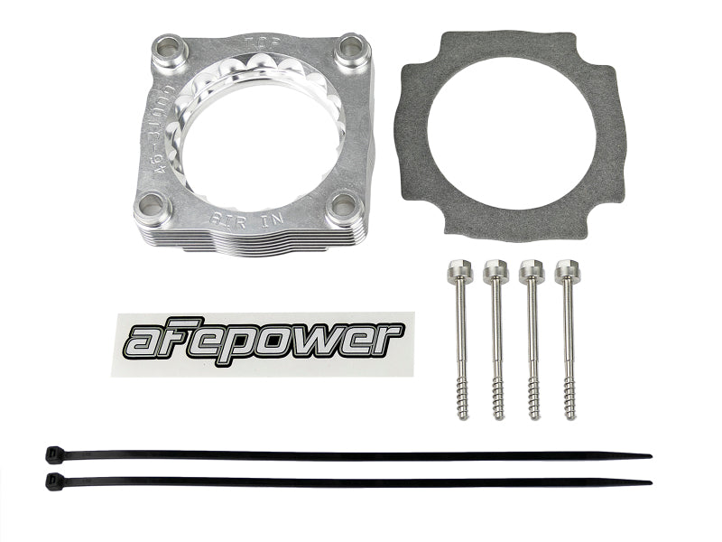 aFe Silver Bullet Throttle Body Spacer 12-15 BMW 328i (F30) L4-2.0L N20/N26 aFe Throttle Body Spacers  AXOPROS