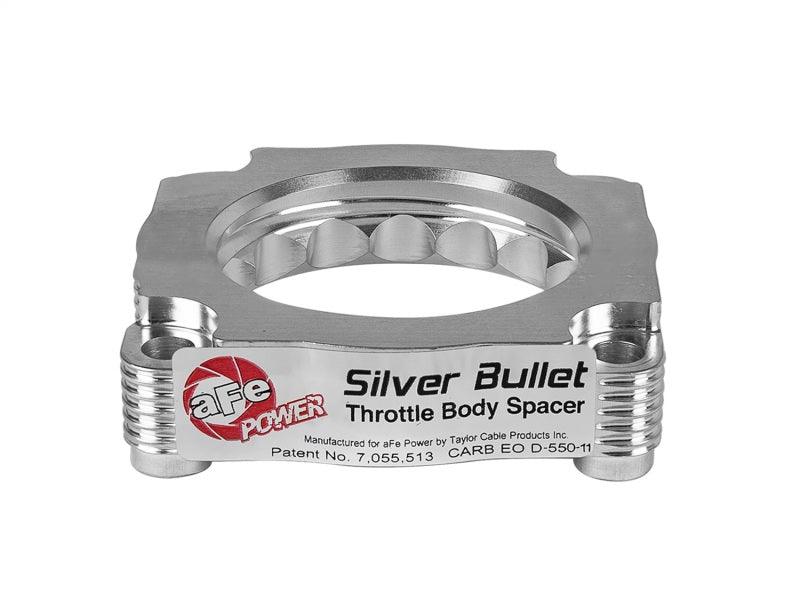 aFe Silver Bullet Throttle Body Spacer 12-15 BMW 328i (F30) L4-2.0L N20/N26 aFe Throttle Body Spacers  AXOPROS