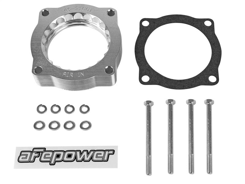 aFe Silver Bullet Throttle Body Spacer N62 Only BMW (E53) 04-09 5series (E60) 04-09 6series (E63/64) aFe Throttle Body Spacers  AXOPROS