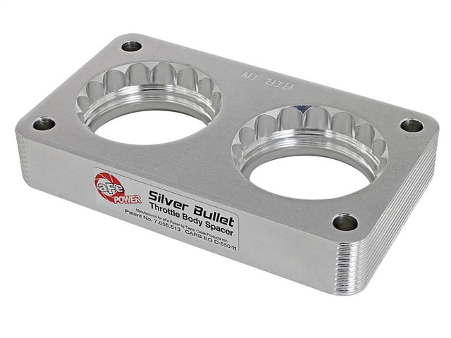 aFe Silver Bullet Throttle Body Spacers TBS Ford Trucks 99-04 V10-6.8L aFe Throttle Body Spacers  AXOPROS