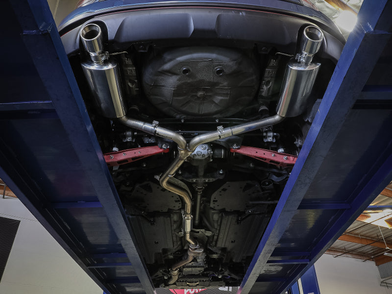 aFe Subaru Forester XT 14-18 H4-2.5L (t) Takeda 2-1/2in to 2-1/4in 304 SS Cat-Back- Black Tip aFe Catback  AXOPROS