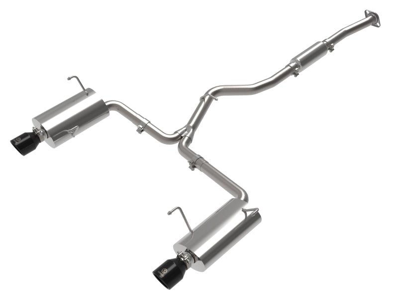 aFe Subaru Forester XT 14-18 H4-2.5L (t) Takeda 2-1/2in to 2-1/4in 304 SS Cat-Back- Black Tip aFe Catback  AXOPROS