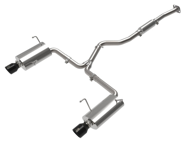 aFe Subaru Forester XT 14-18 H4-2.5L (t) Takeda 2-1/2in to 2-1/4in 304 SS Cat-Back- Black Tip aFe Catback  AXOPROS