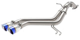 aFe Takeda 13-17 Hyundai Veloster L4-1.6L 2-1/2in 304 SS Axle-Back Exhaust w/ Blue Flame Tips aFe Axle Back  AXOPROS
