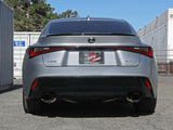 aFe Takeda 14-22 Lexus IS350 V6 2.5in. 304 Stainless Steel Axle-Back Exhaust System w/ Black Tip aFe Axle Back  AXOPROS