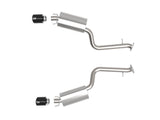aFe Takeda 14-22 Lexus IS350 V6 2.5in. 304 Stainless Steel Axle-Back Exhaust System w/ Black Tip aFe Axle Back  AXOPROS