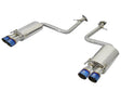 aFe Takeda 16-17 Lexus RC 200T 2.0L (t) 2in. SS Axle-Back Exhaust System w/Polished Blue Tips aFe Axle Back  AXOPROS
