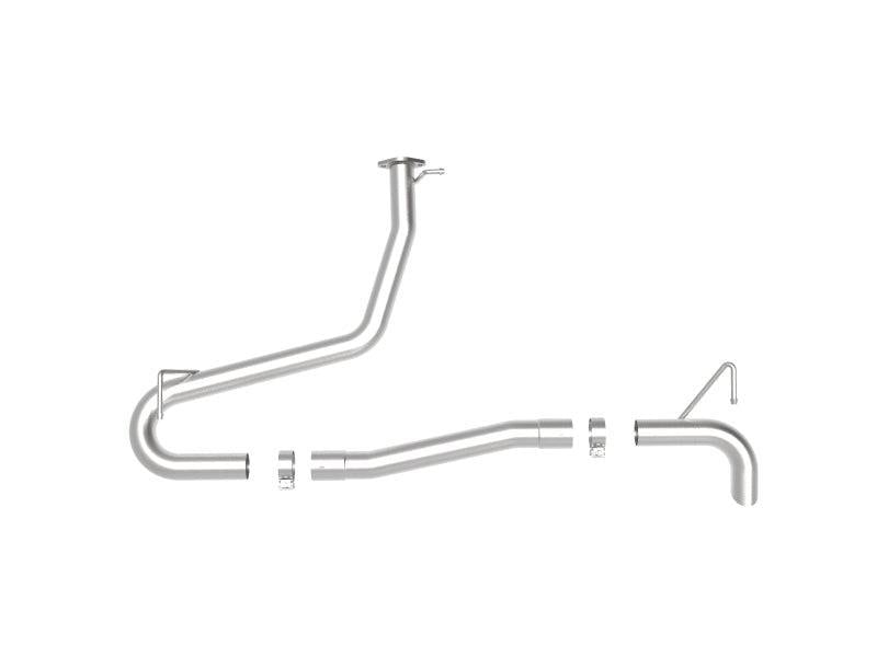 aFe Takeda 2-1/2in 304 SS Axle-Back Exhaust (No Muffler) 18-21 Hyundai Kona L4 1.6L (t) aFe Axle Back  AXOPROS