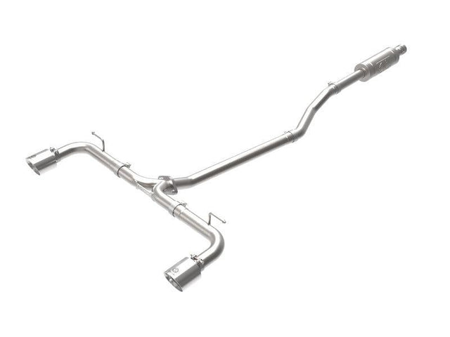 aFe Takeda 2-1/2in 304 SS Cat-Back Exhaust w/ Polished Tips 14-18 Mazda 3 L4 2.0L/2.5L aFe Catback  AXOPROS