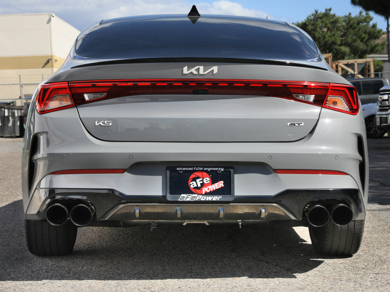 aFe Takeda 21-24 Kia K5 GT L4-2.5L (t) SS Axle-Back Exhaust System w/ Black Tips aFe Axle Back  AXOPROS