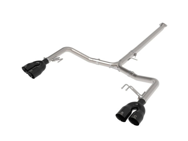 aFe Takeda 21-24 Kia K5 GT L4-2.5L (t) SS Axle-Back Exhaust System w/ Black Tips aFe Axle Back  AXOPROS