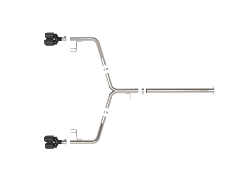 aFe Takeda 21-24 Kia K5 GT L4-2.5L (t) SS Axle-Back Exhaust System w/ Carbon Fiber Tips aFe Axle Back  AXOPROS