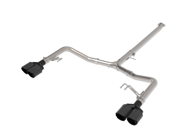 aFe Takeda 21-24 Kia K5 GT L4-2.5L (t) SS Axle-Back Exhaust System w/ Carbon Fiber Tips aFe Axle Back  AXOPROS