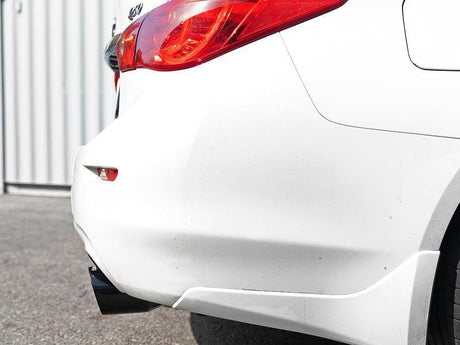 aFe Takeda 2.5in 304 SS Cat-Back Exhaust System w/ Black Tips 16-18 Infiniti Q50 V6-3.0L (tt) aFe Catback  AXOPROS