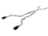 aFe Takeda 2.5in 304 SS Cat-Back Exhaust System w/ Black Tips 16-18 Infiniti Q50 V6-3.0L (tt) aFe Catback  AXOPROS