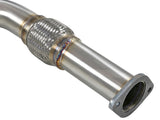 aFe Takeda 2.5in to 3in 304 SS Y-Pipe Exhaust System 16-18 Infiniti Q50/Q60 V6-3.0L (tt) aFe X Pipes  AXOPROS