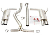 aFe Takeda 3in SS Exhaust Cat-Back 15-16 Subaru WRX/STI 2.0L/2.5L Polished Tips aFe Catback  AXOPROS