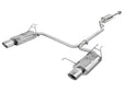 aFe Takeda Exhaust 2.25in to 2in Dia 304SS Cat-Back w/Polished Tips 08-12 Honda Accord Coupe V6 3.5L aFe Catback  AXOPROS