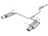 aFe Takeda Exhaust 2.25in to 2in Dia 304SS Cat-Back w/Polished Tips 08-12 Honda Accord Coupe V6 3.5L aFe Catback  AXOPROS
