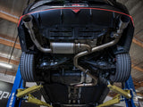 aFe Takeda Hyundai Elantra N 22-23 L4-2.0L (t) 3in 304 SS Cat-Back Exhaust w/ Black Tips - AXOPROS