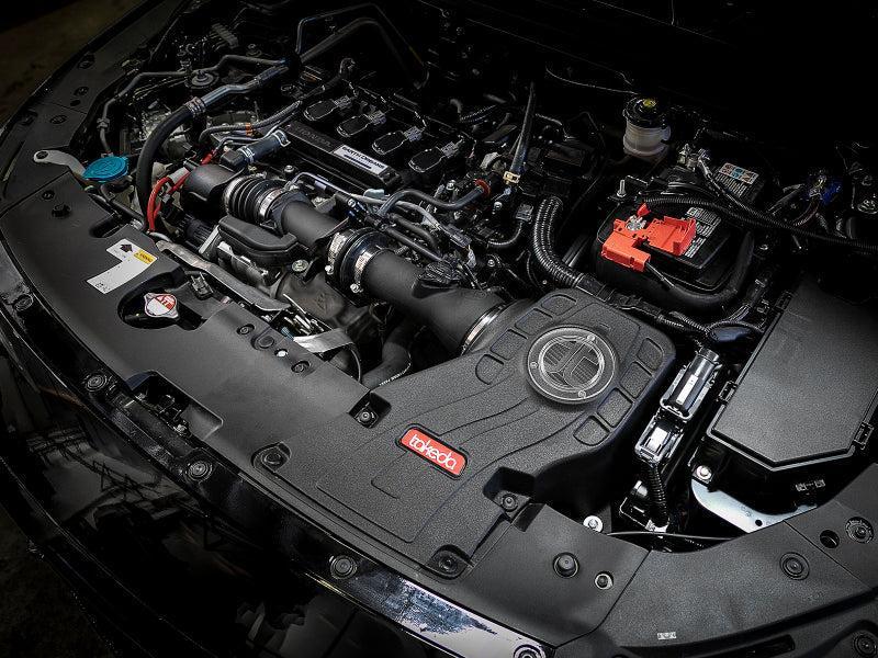 aFe Takeda Momentum Pro Dry S Cold Air Intake System 2018 Honda Accord I4 1.5L (t) aFe Cold Air Intakes  AXOPROS