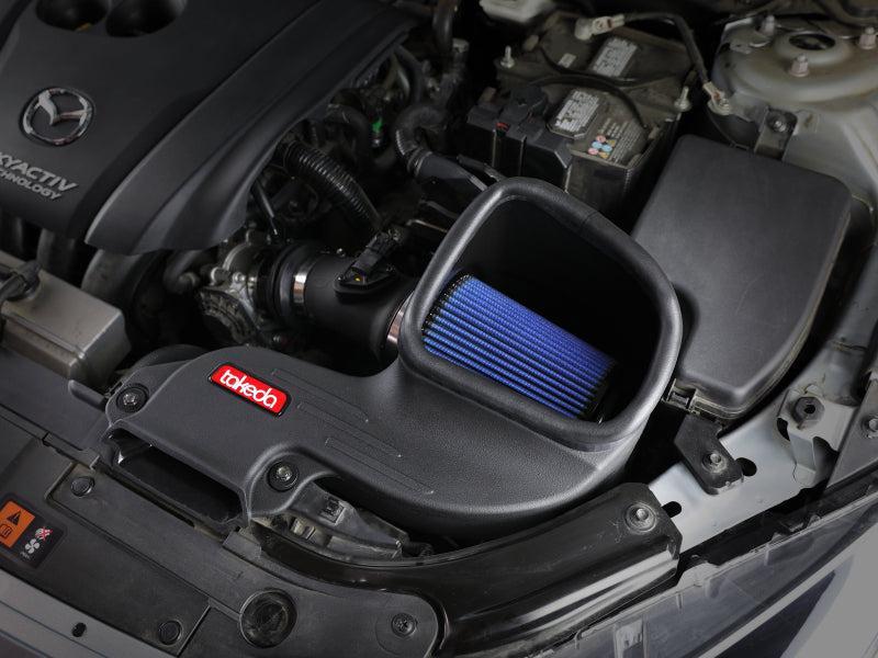 aFe Takeda Stage-2 Cold Air Intake System Pro 5R 14-18 Mazda 3 L4-2.0 - Black aFe Cold Air Intakes  AXOPROS