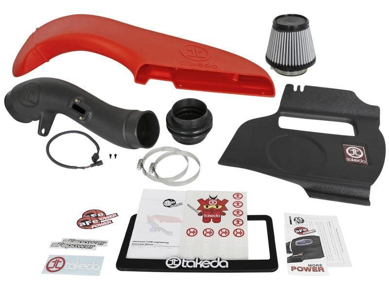 aFe Takeda Stage-2 PRO DRY S Cold Air Intake System 15-18 Subaru WRX H4 2.0L (t) aFe Cold Air Intakes  AXOPROS