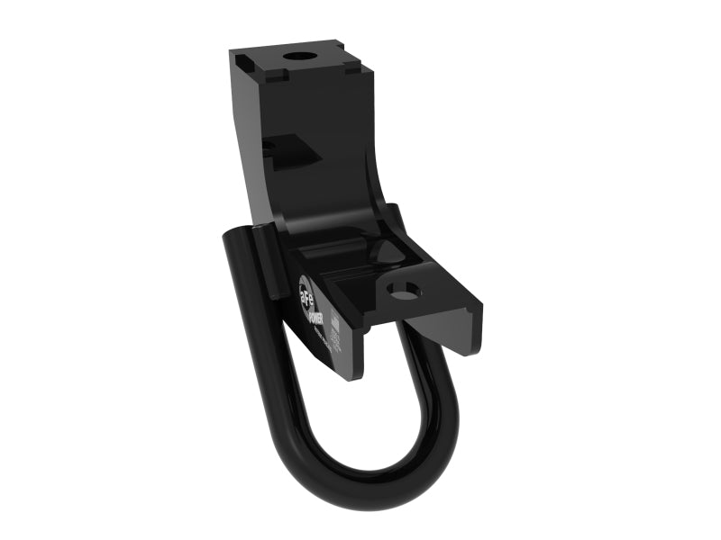 aFe Toyota Tundra 2022 V6-3.5L (tt) Front Tow Hook Black (MOQ 6 For Drop-Ship Orders) aFe Tow Hooks  AXOPROS
