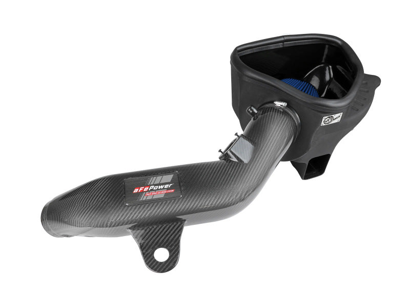 aFe Track Series Carbon Fiber Intake w/Pro 5R Filter BMW M2 (F87) 16-18 L6-3.0L (t) N55 aFe Cold Air Intakes  AXOPROS