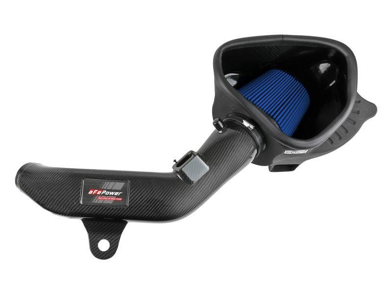 aFe Track Series Carbon Fiber Intake w/Pro 5R Filter BMW M2 (F87) 16-18 L6-3.0L (t) N55 aFe Cold Air Intakes  AXOPROS