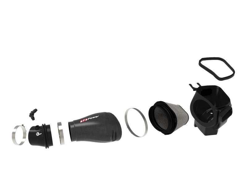 aFe Track Series Carbon Fiber Pro Dry S AIS - 19-20 Jeep Grand Cherokee Trackhawk 6.2L aFe Cold Air Intakes  AXOPROS