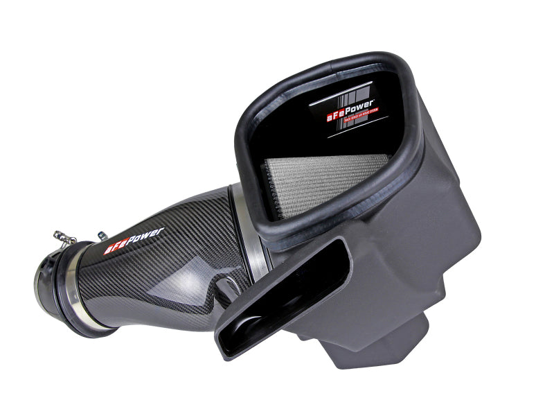 aFe Track Series Carbon Fiber Pro Dry S AIS - 2018 Jeep Grand Cherokee Trackhawk (WK2) V8-6.2L(SC) aFe Cold Air Intakes  AXOPROS