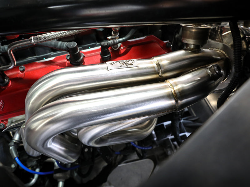 aFe Twisted 304SS Header 2020 Chevy Corvette (C8) 6.2L V8 - Titanium Ceramic Coated aFe Headers & Manifolds  AXOPROS