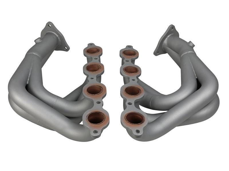 aFe Twisted 304SS Header 2020 Chevy Corvette (C8) 6.2L V8 - Titanium Ceramic Coated aFe Headers & Manifolds  AXOPROS