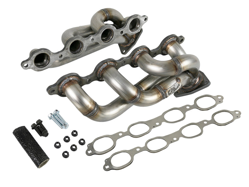 aFe Twisted Steel 1-3/4in 304SS Shorty Headers 2019 GM Silverado / Sierra 1500 V8-5.3L/6.2L aFe Headers & Manifolds  AXOPROS