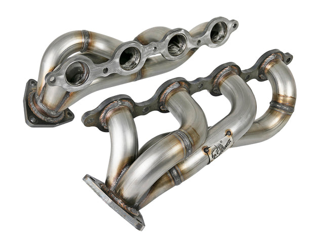 aFe Twisted Steel 1-3/4in 304SS Shorty Headers 2019 GM Silverado / Sierra 1500 V8-5.3L/6.2L aFe Headers & Manifolds  AXOPROS
