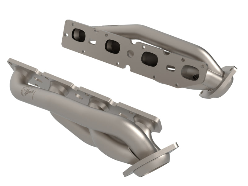 aFe Twisted Steel 11-21 Jeep Grand Cherokee (WK2) 5.7L V8 Headers - Titanium (Ceramic Coated) aFe Headers & Manifolds  AXOPROS