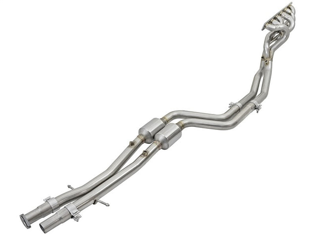 aFe Twisted Steel Long Tube Headers w/ Mid Pipes (Catted) 96-99 BMW M3 L6-3.2L S52 aFe Headers & Manifolds  AXOPROS