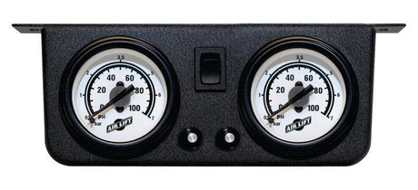 Air Lift Dual Gauge Panel Assembly for 25812 Air Lift Gauges  AXOPROS