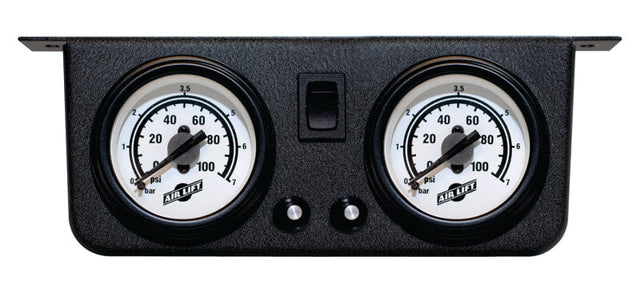 Air Lift Dual Gauge Panel Assembly for 25812 Air Lift Gauges  AXOPROS