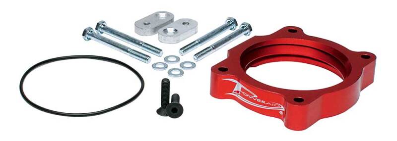 Airaid 02-09 Chevy Trailblazer / GMC Envoy 4.2L PowerAid TB Spacer Airaid Throttle Body Spacers  AXOPROS