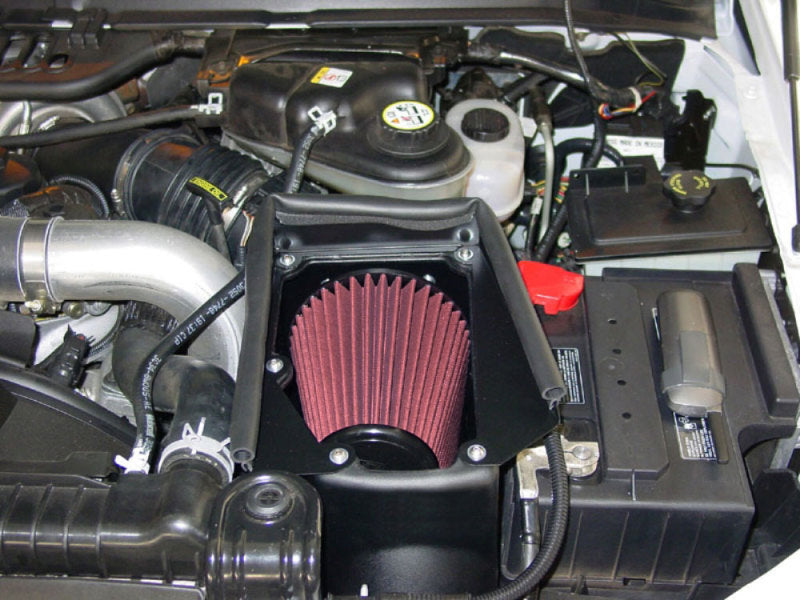 Airaid 03-07 Ford Power Stroke 6.0L Diesel MXP Intake System w/o Tube (Oiled / Red Media) Airaid Cold Air Intakes  AXOPROS