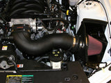 Airaid 05-09 Ford Mustang 4.6L Race Only (No MVT) MXP Intake System w/ Tube (Oiled / Red Media) Airaid Cold Air Intakes  AXOPROS