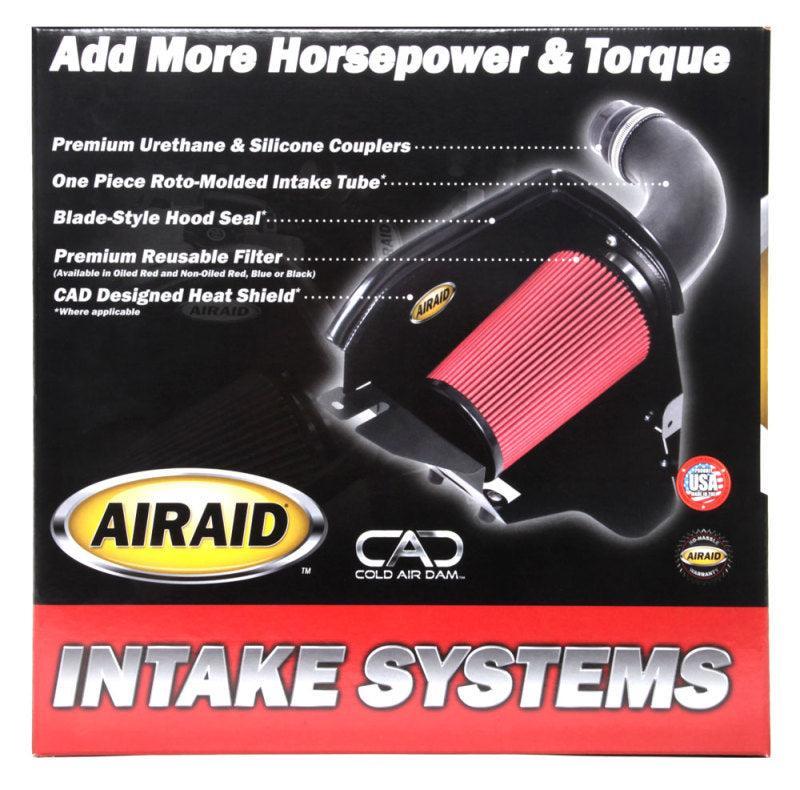 Airaid 05-09 Ford Mustang 4.6L Race Only (No MVT) MXP Intake System w/ Tube (Oiled / Red Media) Airaid Cold Air Intakes  AXOPROS