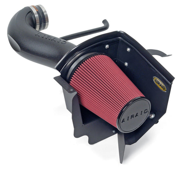 Airaid 06-10 Charger / 05-08 Magnum 5.7/6.1L Hemi CAD Intake System w/ Tube (Dry / Red Media) Airaid Cold Air Intakes  AXOPROS