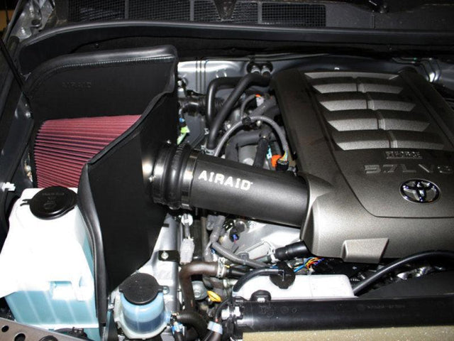 Airaid 07-14 Toyota Tundra/Sequoia 4.6L/5.7L V8 CAD Intake System w/ Tube (Dry / Red Media) Airaid Cold Air Intakes  AXOPROS