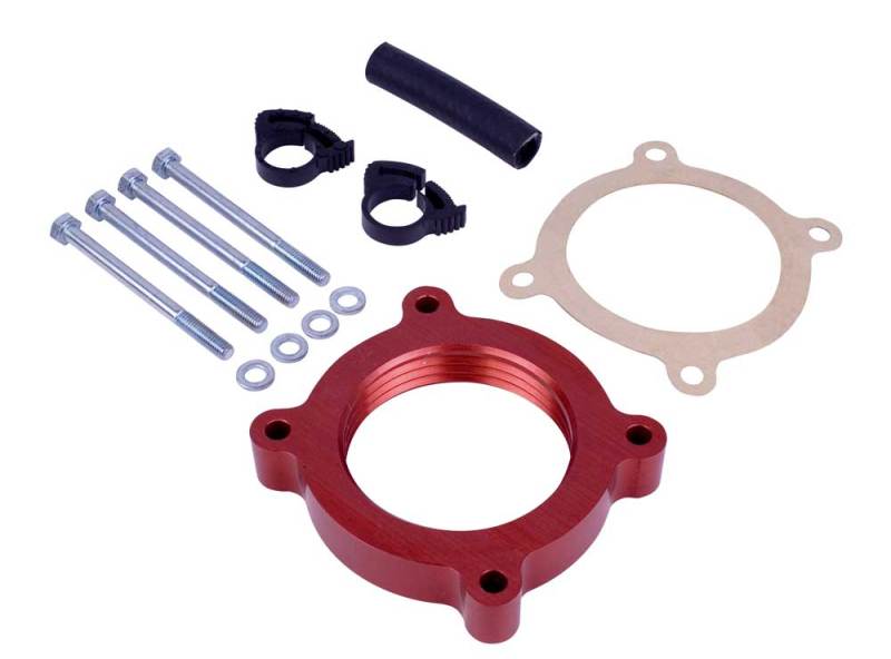 Airaid 11-14 Ford Mustang 3.7L V6 / 11-14 Ford F-150 3.7L V6 PowerAid TB Spacer Airaid Throttle Body Spacers  AXOPROS