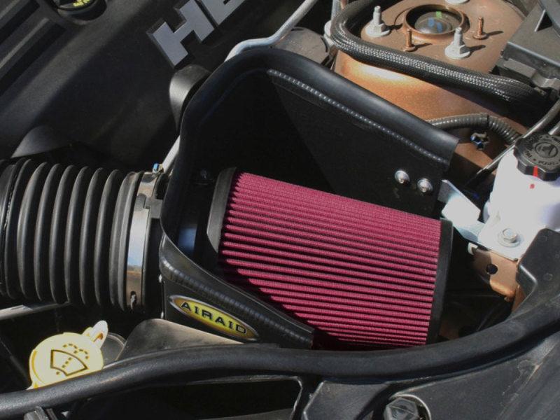 Airaid 11-14 Jeep GC / 11-13 Dodge Durango 3.6/5.7L CAD Intake System w/o Tube (Dry / Red Media) Airaid Cold Air Intakes  AXOPROS