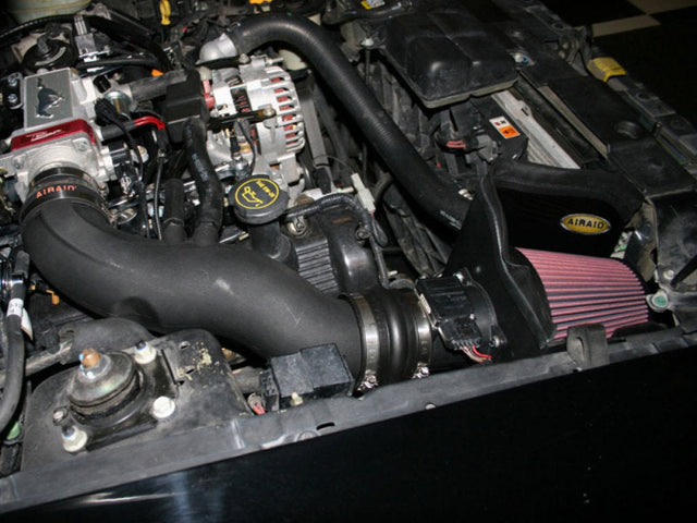 Airaid 99-04 Mustang GT MXP Intake System w/ Tube (Dry / Red Media) Airaid Cold Air Intakes  AXOPROS