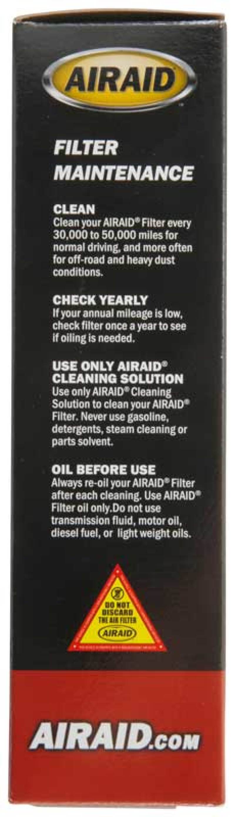 Airaid Renew Kit - 12oz Cleaner / 8oz Squeeze Oil Airaid Recharge Kits  AXOPROS